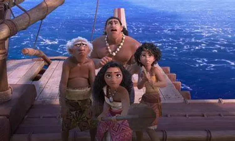 Kru Moana 2 Kru navigator baru Moana di atas kapal