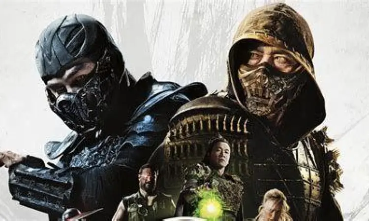 Sub-Zero vs Scorpion Pertarungan sengit antara Sub-Zero dan Scorpion di film Mortal Kombat 2021