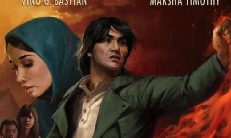 Vino G. Bastian dan Marsha Timothy dalam sebuah adegan emosional