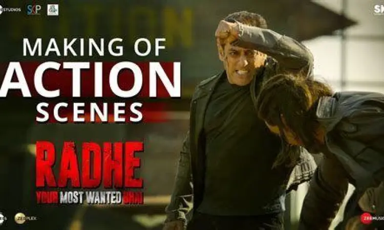 Adegan aksi Salman Khan di film Radhe