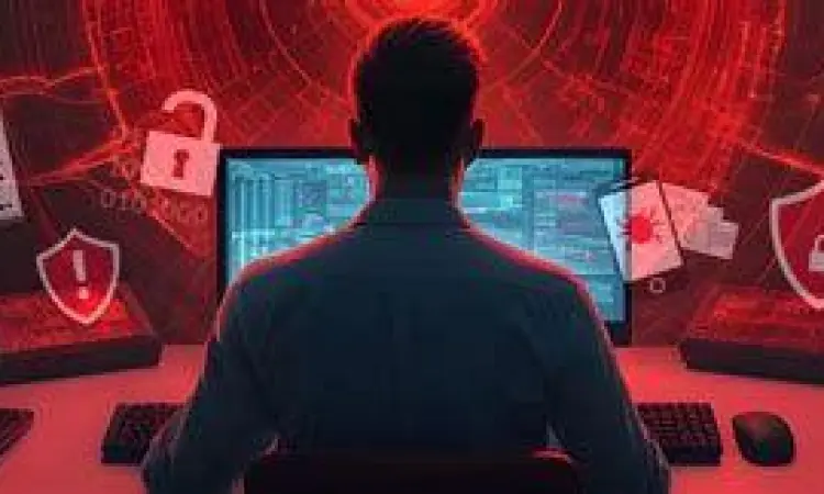 Visualisasi ancaman malware pada situs streaming bajakan