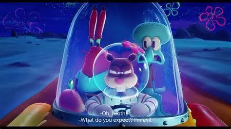 The Lost City of Atlantic City Pemandangan Atlantic City di film SpongeBob 2020