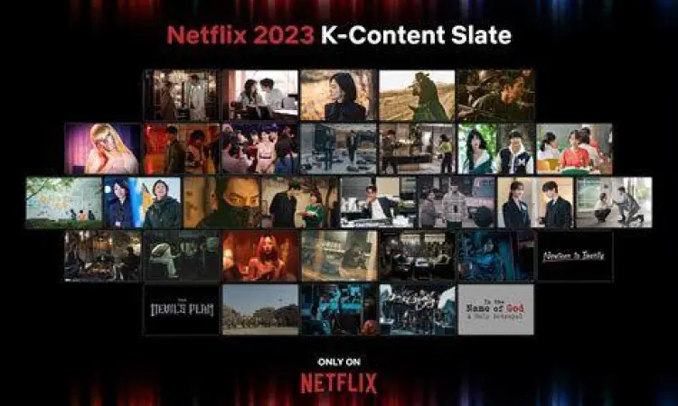 Korean Content Production Produksi konten Korea di studio Netflix
