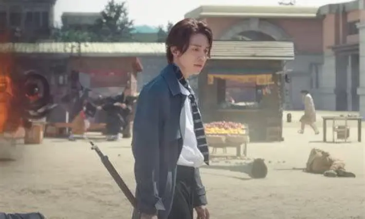 Adegan aksi Lee Dong Wook dalam Tale of the Nine Tailed