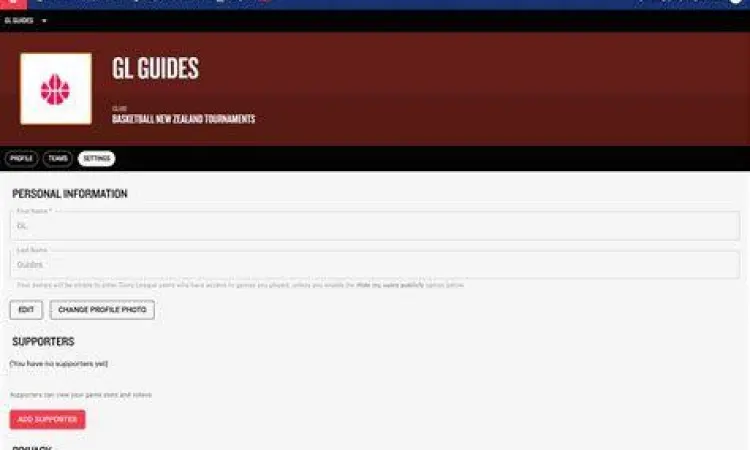 Suasana turnamen profesional Glory