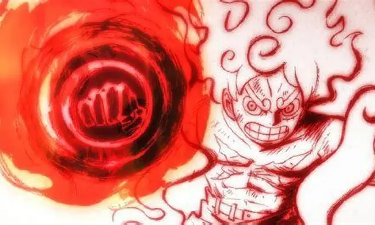 Cameo Gear 5 Luffy Tampilan singkat Gear 5 Luffy di film Red