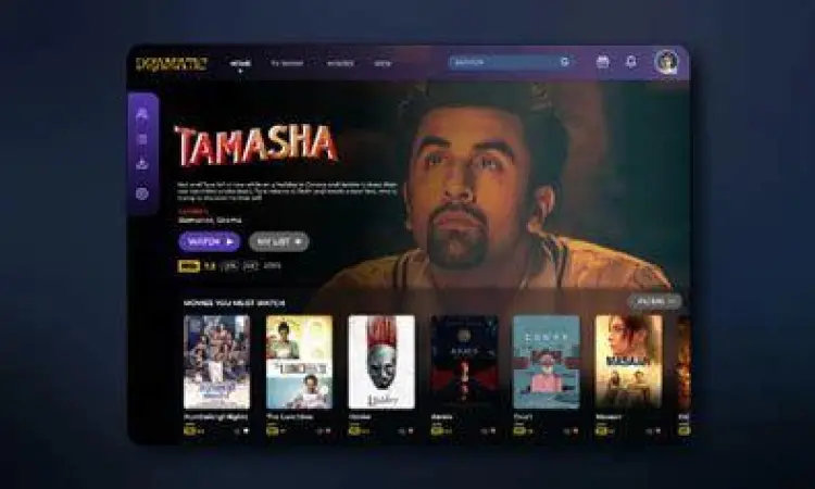 Ilustrasi menonton film di platform legal