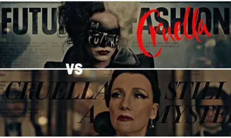 Persaingan mode antara Cruella dan Baroness