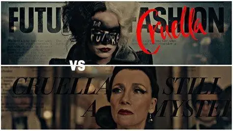 Fashion Battle Cruella Persaingan mode antara Cruella dan Baroness