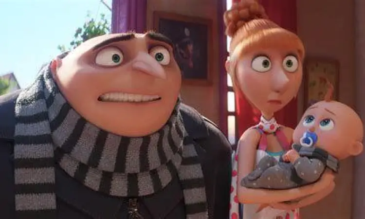 Aksi Seru Despicable Me 4 Adegan aksi Gru di Despicable Me 4