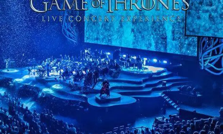 Musik Game of Thrones Komposer Ramin Djawadi memimpin orkestra