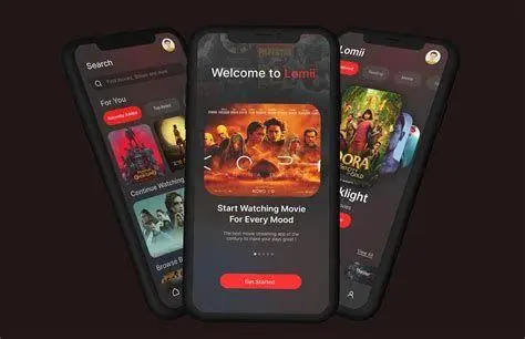 Layanan Streaming Legal Antarmuka aplikasi streaming film India