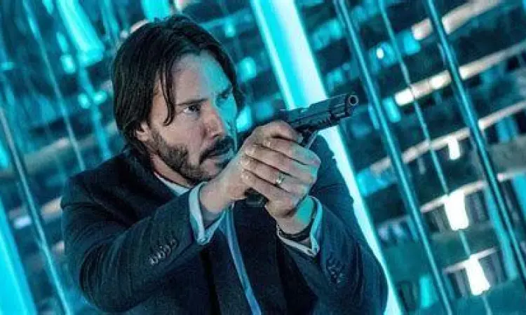 Adegan pertarungan Gun-Fu dalam film John Wick
