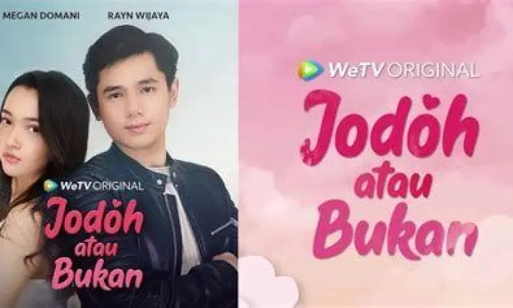 Megan Domani dan Rayn Wijaya Adegan romantis Megan Domani dan Rayn Wijaya dalam Jodoh atau Bukan