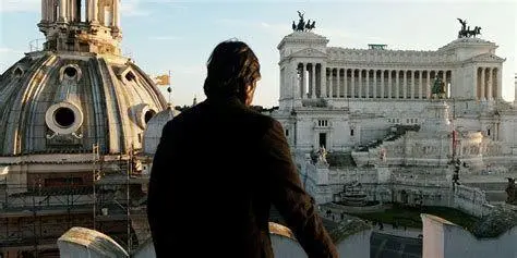 Visual Sinematik John Wick 2 Visual film John Wick di Roma