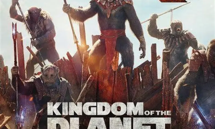 Kingdom of the Planet of the Apes di layar IMAX