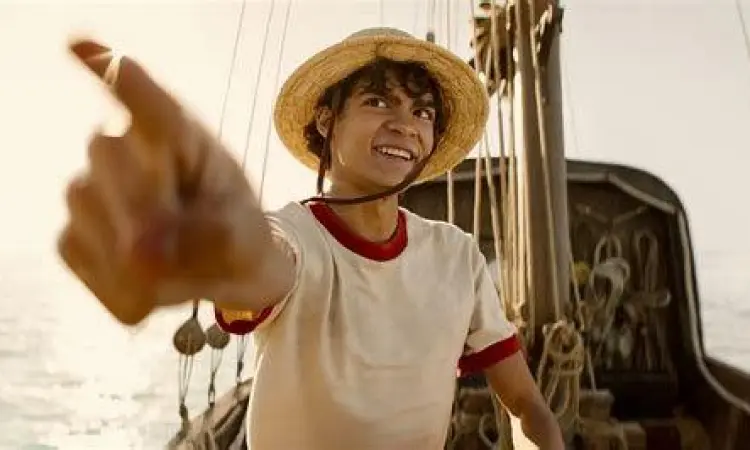 Adegan Luffy di atas kapal Going Merry