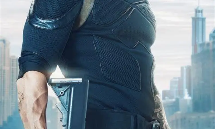 John Abraham sebagai karakter antagonis Jim di film Pathan