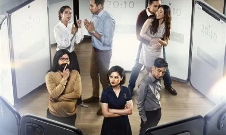 Tampilan aplikasi Prime Video menayangkan Perfect Strangers