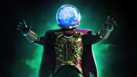 Aksi Mysterio di Eropa Mysterio bertarung menggunakan kekuatannya di Spider-Man Far From Home