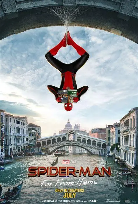 Peter Parker Europe Trip Peter Parker di Eropa dalam film Spider-Man Far From Home
