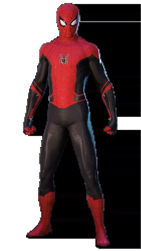 Upgraded Suit Spider-Man Spider-Man dengan kostum merah hitam baru