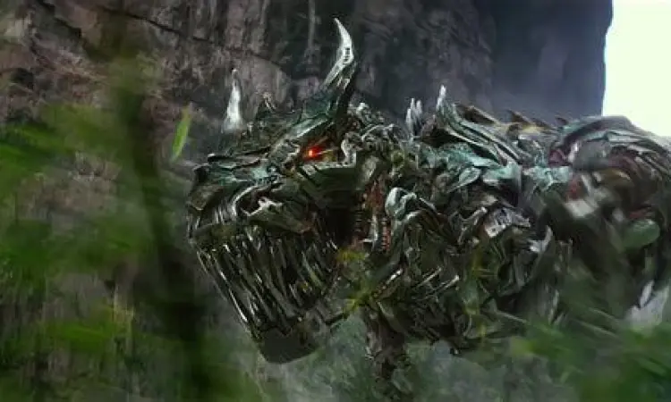 Aksi Grimlock di Transformers Age of Extinction