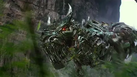Grimlock dan Optimus Prime Aksi Grimlock di Transformers Age of Extinction