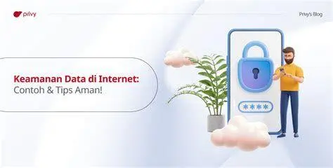 Keamanan Transaksi Digital Ilustrasi keamanan data saat melakukan transaksi streaming online