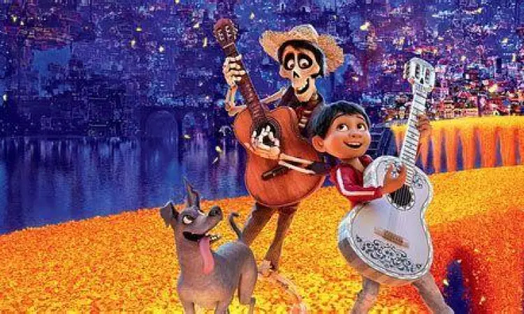 Miguel dan Hector di Land of the Dead