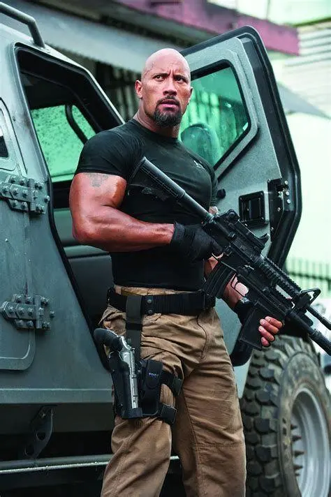Luke Hobbs Fast Five Dwayne Johnson sebagai Luke Hobbs di Fast Five