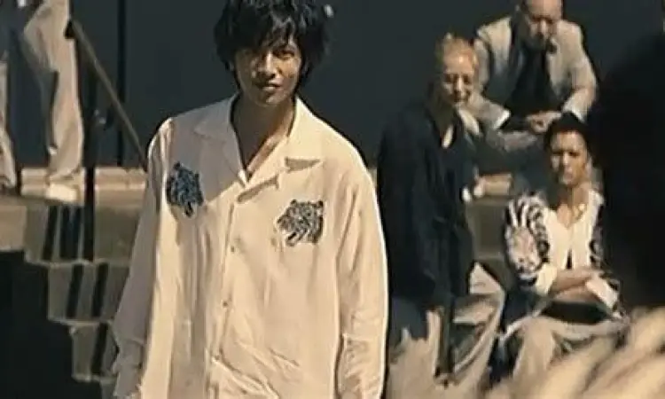 Pertemuan ikonik antara Fujio Hanaoka dan Sachio Ueda di atap gedung