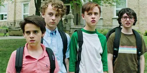 The Losers Club Para pemeran The Losers Club berfoto bersama