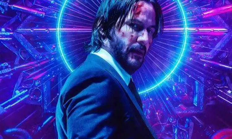 Visual John Wick 3 Cinematography neon John Wick 3