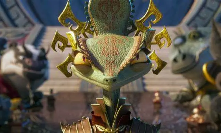 Antagonis Kungfu Panda 4 The Chameleon antagonis utama di Kungfu Panda 4