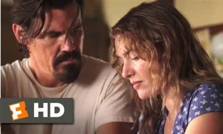 Adegan pembuatan pai persik dalam film Labor Day