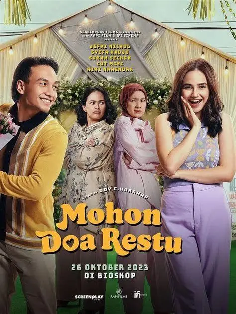 Chemistry Jefri Nichol dan Syifa Hadju Jefri Nichol dan Syifa Hadju dalam film Mohon Doa Restu