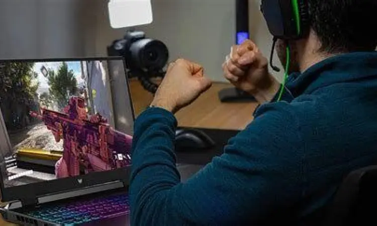 Ilustrasi keamanan perangkat saat streaming konten online