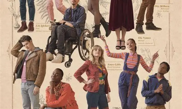 Para pemain utama Sex Education Season 1