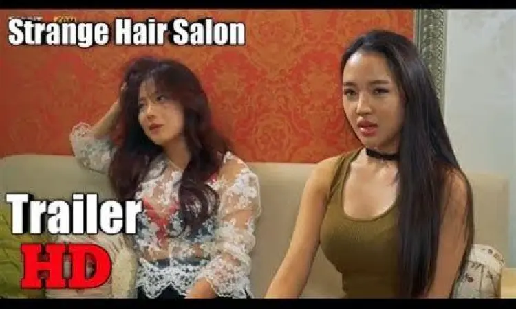 Adegan di dalam salon dalam film Strange Hair Salon 2015